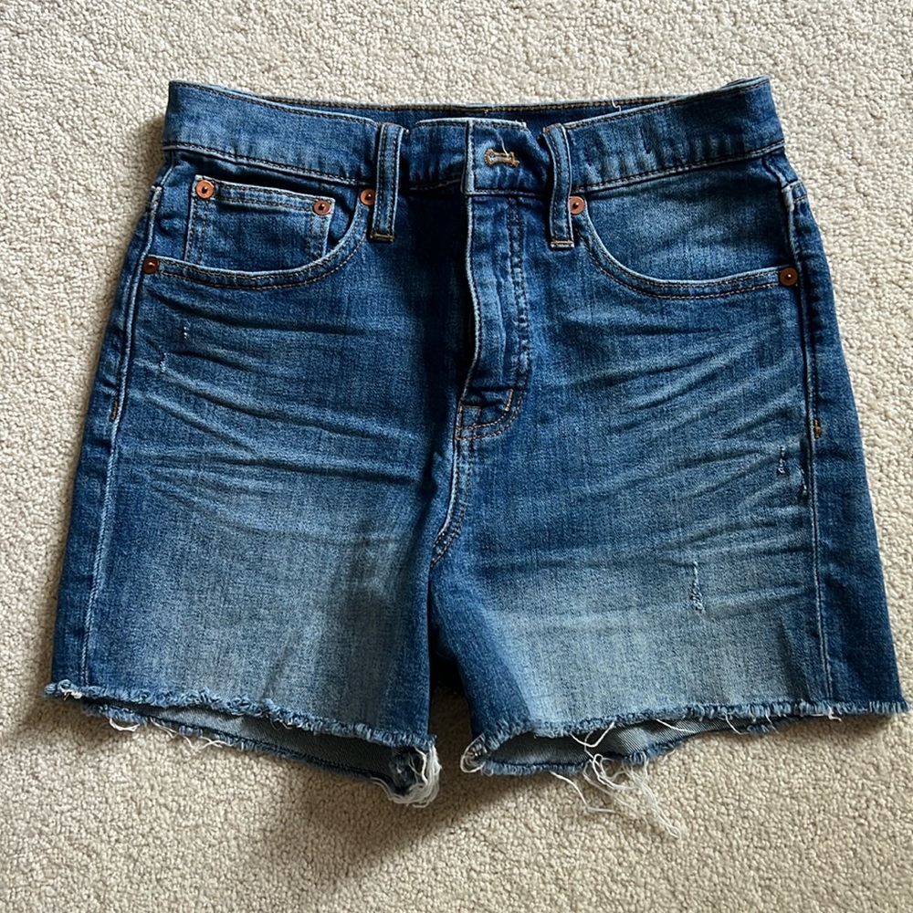 Madewell denim shorts